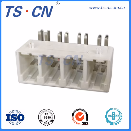 Connecteur de broche de prise d'assemblage de câble de faisceau de câbles automatique femelle électrique